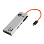 USB3.1 미러링 화면 복제 확장 썬더볼트 랜포트 멀티허브 NX-U31M6-TOUCH : 네트워크 전문점