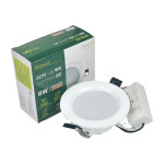 데이온 LED 다운라이트 심플 매입등 흰색 지름95mm (3인치) 8W, 주백색, 8개 : 주식회사 안트