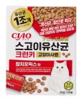 이나바 CIAO 챠오 스고이 유산균 1조마리 크런키 참치포믹스 20g 10봉 : 퐁당펫