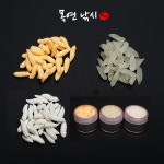 빅 구더기 웜 소프트베이트 모더기 덕이미끼 대용 빙어덕이 구더기웜 견지낚시 : 목연 낚시