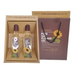 네츄라퍼블릭 퓨어 선플라워 해바라기씨유 100% 선물세트 500ml x 2병(PET) : Dalgona.shop
