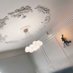 웨인스코팅몰딩 테이프 벽장식 잘라쓰는 접착식 장식 : 다양다상