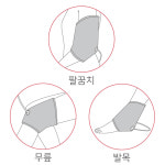 무릎 찜질기 온열기 손 손목 발 발목 어깨 팔 팔꿈치 온열 : 파밀리 Famili