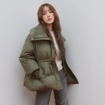 스타일온에어 [시흥점] 더엣지 23FW 니트배색 구스 푸퍼다운(80115868) 블랙M : MEGA OUTLET