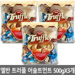 엘반 트러플 어솔트먼트 초콜릿 500gX3개 대용량 : 큐마트솔루션