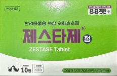 제스타제 10정 개 고양이 종합 소화 반려동물 복합 소화효소 : 뉴팜라이프