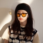 니트 반다나 넓은 헤어 터번 여자 단발 골지 꼬임 남자 남성 헤어 밴드 귀안아픈 머리띠 : 마달홈