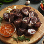 고추순대,마늘순대 500g 1+1 볶음 토종 찹쌀 고기 옛날 고향 : 맛의고수공식스토어