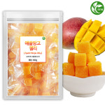 신영몰 애플망고 젤리 500g 개별포장된 간식용 망고젤리 : 신영 몰