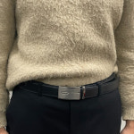 포인트 요술 벨트 양복 혁띠 빅사이즈 남자 얇은 아빠 허리띠 가죽 혁대 신사 남성 자동 줄 버클 끈 정장 셔츠 허리 스트랩 남성용 레더 검정 밸트... 