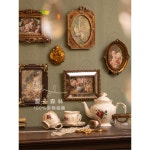 레트로 유럽 스타일 양각 사진 프레임 그림 벽걸이 액자 : 디엉클샵