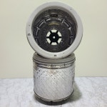 W-2 LG+삼성  6모션 인버터 세탁기  (통분해 세척 완료) : 달인의가전