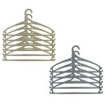 햇살 가득 슬림 옷걸이 6P 행거 바지 수납 옷걸이 옷정리 : 행밤