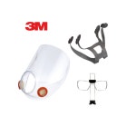 3M6800용 머리끈 전면렌즈 안경클립 6897 6898 102V : 예솔세이프티