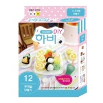주먹밥 식탁세트 하비 클레이 점토 미니어처 만들기 DIY 키트 : 영농조합법인 에듀팜