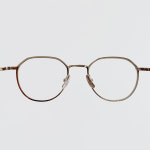 옐로우즈 플러스 릭스 RIX CK6BR 크라운판토 다각형 티타늄 가벼운 일본 안경테 : 글라스스튜디오M