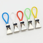 5P 고리링 수건집게 행주클립 공중부양 걸이형 : 준글로우