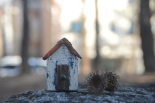 원목 미니하우스 빈티지 오너먼트 하우스 : 키큰나무공방