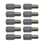 논슬립 선반 다보 핀다보 유리 벽 브라켓 6mm 10개 욕실 지지대 고정 가구 부속 부품 진열장 장식장 받침대 : 해브펀 HaveFun