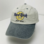 하드락카페 빈티지볼캡 모자 : 레스브라운