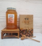 봉화골양봉원 밤꿀 100% 천연 벌꿀 2.4kg : 봉화골양봉원