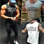 부담스럽지 않은 남자 머슬핏 나시 민소매 헬스 티 헬창 운동 : 달콤한샵