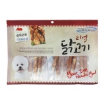 강아지 오래먹는 치킨 우유껌 300g 1P 애견 간식 : 울배쿠모