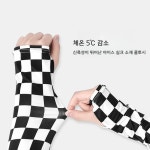 체크 버프 쿨토시세트 오토바이 마스크 바이크 자전거라이딩 스포츠레저 넥워머 무늬 바둑판 : 무몽