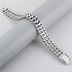 우정팔찌 천연옥팔찌 남성용 광택 팔찌 316L 스테인레스 행운팔찌 커플진동팔찌 : young몰