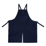 지촌공방X카페대둔산 | [이니셜자수 무료] 방수 l X-STRAP (NAVY) 카페 바리스타 공방 미용 앞치마 : 공에이프런
