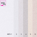 kcc 신한벽지 친환경 장폭합지 2024아이리스 6872-2번 플라넬 퓨어그레이 1롤(5평) : 행복한벽지