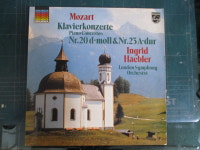 Ingrid Haebler, Mozart / (Piano Concertos) Nr. 20 D-Moll & Nr. 23 A-Dur (LP/중고엘피/수입/레코드판) : 도라지 레코드