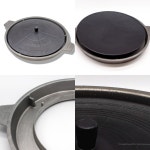 쇠솥 솥뚜껑 구이 무쇠 구이판 삼겹살 : 모아이제이