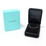 Tiffany&Co(티파니앤코) 63058823 18K 로즈 골드 다이아 Tiffany T 스마일 스몰 펜던트 목걸이 : 광명중고명품