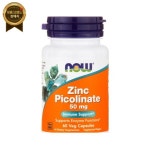 NOW Foods ZINC PICOLINATE 50mg | 60캡슐 미국산 : 코오닐