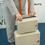 뮤토 플러피 14인치(36cm) 레디백/18인치(46cm) 기내용 캐리어 세트 : 일상여행 MUTO 뮤토