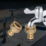 물 호스 커넥터 커플러 황동 수도꼭지 15A[ WF-B-S-M-019] : 스마트캠핑