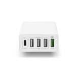 퀵차지3.0 + USB-PD 60W 5포트 멀티충전기 NEXT-QTC605 : 마하링크시스템