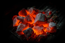 라오스 마이띠유 비장탄 10kg ss 캠핑 펜션 업소 구이용 바베큐용 참숯 비장탄 1번 : 숯총각