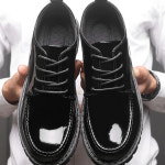 남성구두 에나멜 보트슈즈 정장화 : 하루감성