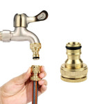 물 호스 커넥터 커플러 황동 수도꼭지 15A[ WF-B-S-M-019] : 스마트캠핑