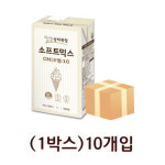 상하목장 소프트믹스 OM10 1L 1박스 x 10팩 : 아이스트윈몰