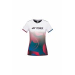 요넥스 배드민턴 유니폼 경기용 티셔츠 여성용 화이트 241TS038F : 요넥스 미르스포츠 노원점
