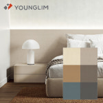 영림 인테리어필름 가죽 레더 가구 침대 쇼파 리폼 보수 스티커 필름지 : 대림우드