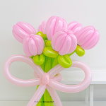 로나파티 요술 풍선 꽃다발 재료 튤립 만들기 꽃풍선재료 DIY : RONA PARTY