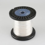 스피커연결선 하이 엔드 4N 스털링 실버 직사각형 순수 와이어 0.78mm x 1.3mm DIY 오디오 케이블 스피커 전원 후크 F7825 : 파티마7