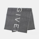 지방시머플러 그레이 GREYWHITE GIVENCHY 60GV J4431 : 어바웃택