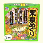 바스로망 온천기행 입욕제 약천 30g x 15p 세트  30g, 3개 : 블리스하이