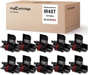 MYCARTRIDGE IR40TIR-40TCP-13 NR-42(10팩) IR-40TCP-13-블랙용 계산기 잉크롤러 교체가능 : 루시아 공원