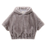 셀렙샵밍크케이프 에디션 FAUX 자켓 실버그레이 : 초로미